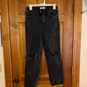 Abercrombie & Fitch Dark Wash Ultra High Rise Jeans